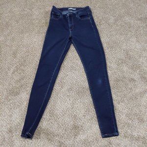 Levi's Womens 720 High Rise Super Skinny Jeans